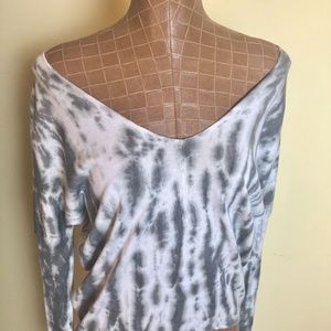 MY-TRIBE V Neck Tie Dye Top (Never Worn)